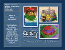 Tablet Screenshot of ferrantiscakery.com